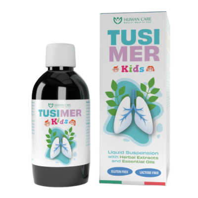 Sirop de tuse pentru copii, Tusimer Kids, 200ml, Human Care -