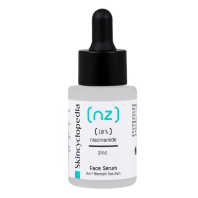 Ser facial cu 10% niacinamida + 1% zinc, 30ml, Skincyclopedia -