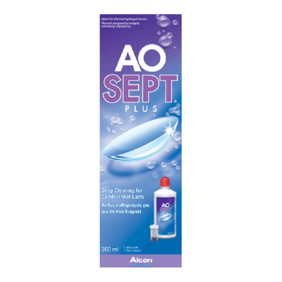 Solutie AOSept Plus, 360 ml, Alcon -