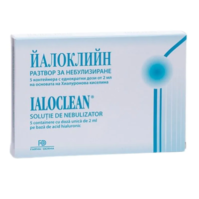 Solutie de nebulizare sterila Ialoclean, 5 monodoze, Naturpharma -