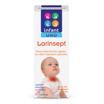 Spray oral Larinsept Infant Uno, 30 ml, Labormed -