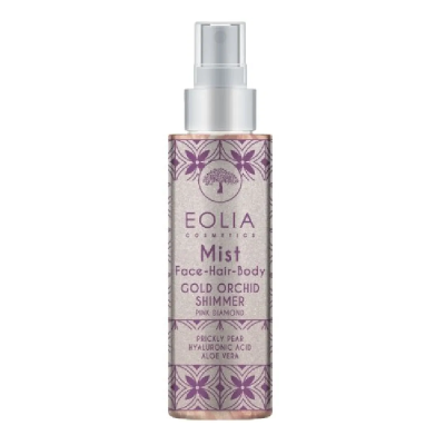 Spray stralucitor de Fata, Par si Corp Pink Diamond, 150 ml, Eolia -