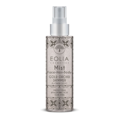 Spray stralucitor de Fata, Par si Corp Platinum Drops, 150 ml, Eolia -