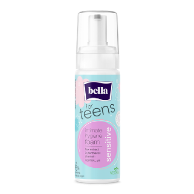 Spuma igiena intima Teens, 150 ml, Bella -