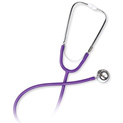 Stetoscop cu capsula dubla WS-2, B.Well Swiss - Rosu -