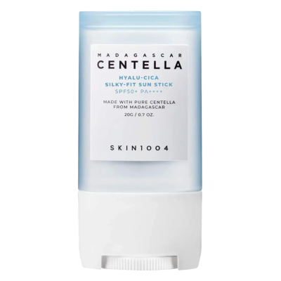 Stick pentru fata cu SPF50+ Centella Hyalu-Cica Silky-Fit, 20g, Skin1004 -