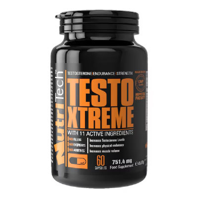 Testo Xtreme, 60 capsule, Nutritech -