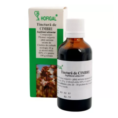 Tinctura de Cimbru, 50 ml, Hofigal -