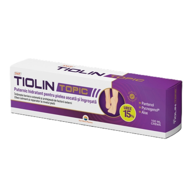 Crema Tiolin Topic, 100 ml, Sun Wave Pharma -