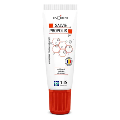 Gel cu salvie si propolis Tisodent, 20 ml, Tis Farmaceutic -