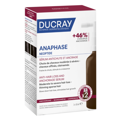Ser anti-caderea parului Neoptide Expert, 2*50 ml, Ducray -