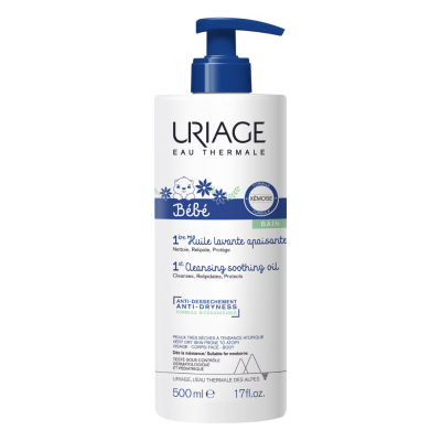 Ulei de curatare calmant 1er Bebe, 500 ml, Uriage -