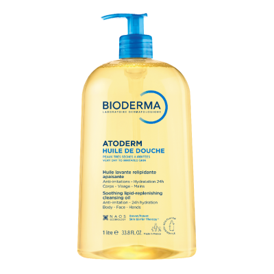 Ulei de dus Atoderm, 1000 ml, Bioderma -