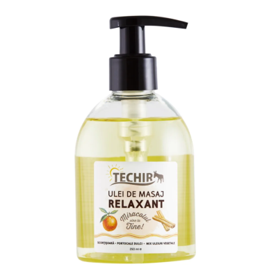 Ulei de masaj relaxant, 250 ml, Techir -