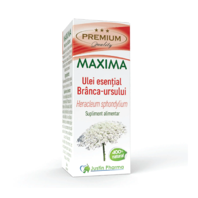 Ulei esential Branca-ursului Maxima ,uz intern, 10 ml, Justin Pharma -