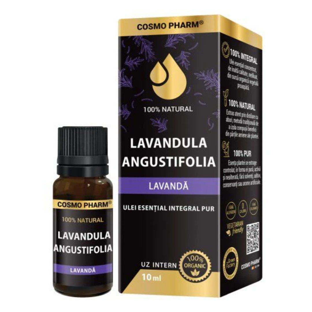 Ulei esential integral pur de lavanda