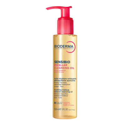 Ulei micelar de curatare Sensibio, 150 ml, Bioderma -