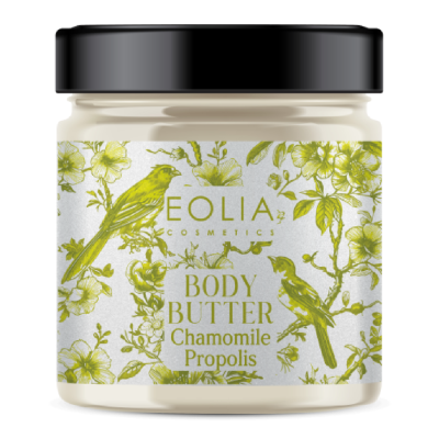 Unt de corp hranitor Musetel si Propolis, 200 g, Eolia -