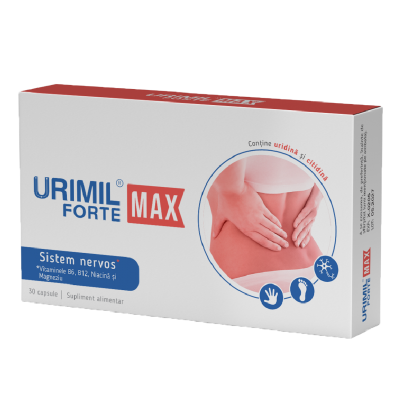 Urimil Forte Max, 30 capsule, Naturpharma -