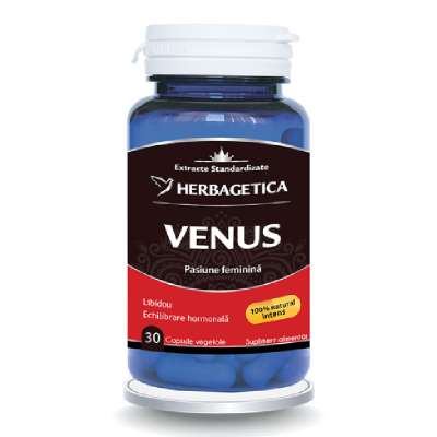 Venus, 30 capsule, Herbagetica -