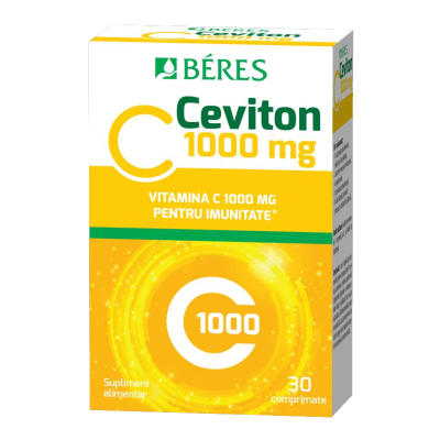 Vitamina C 1000 mg, Ceviton, 30 comprimate, Beres -