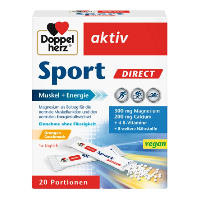 Vitamine si Minerale Sport Direct, 20 plicuri, Doppelherz -