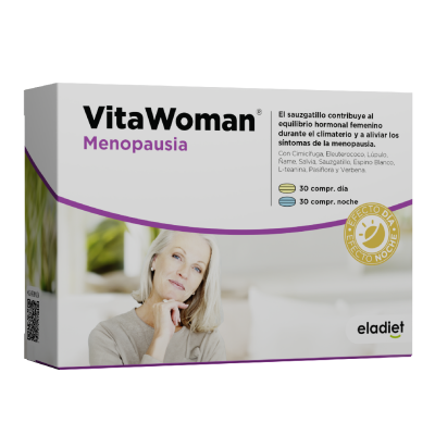 VitaWoman ameliorarea simptomelor menopauzei, 60 capsule, Eladiet -