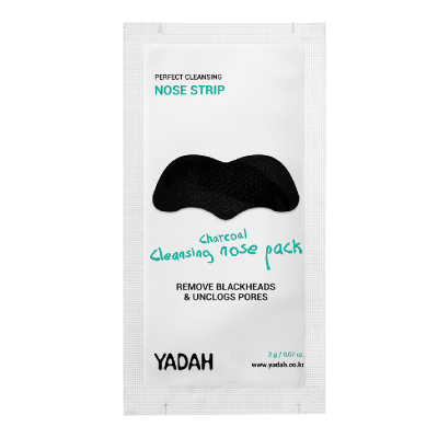 Benzi pentru indepartarea punctelor negre cu carbune activ, 10*2 g, Yadah -