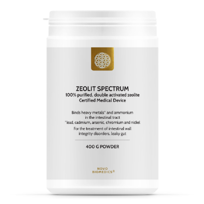 Zeolit Spectrum, 400g, Novo Biomedics -