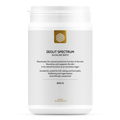 Zeolit Spectrum sare baie alcalina, 800g, Novo Biomedics -